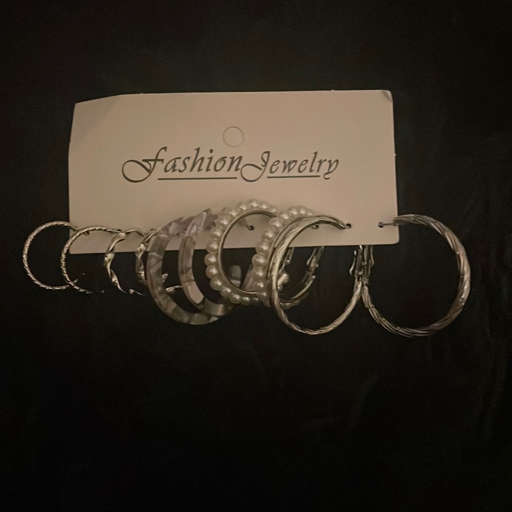 y2k pack of earrings